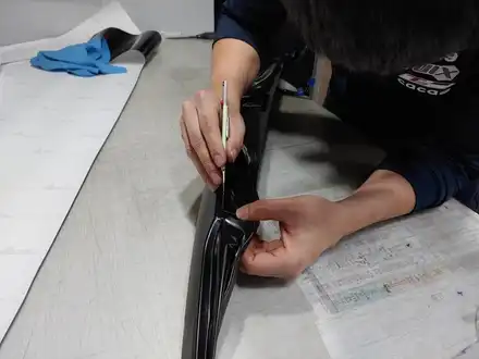 셀토스 크롬죽이기 (블랙패키지) 랩핑으로 완벽 튜닝 변신! / 서울 광진구, 중곡, 건대 시공 사진