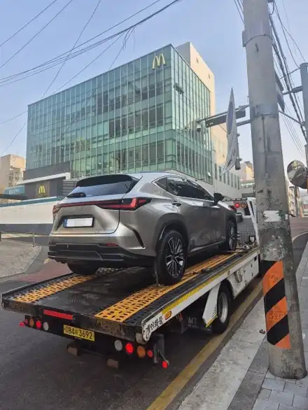 렉서스 NX350h 전시장 출장검수 후 PPF 프론트 패키지시공기, 리코쉴드 PPF, 카스페이스 서울강북점 / 광진구 중곡동 시공 사진