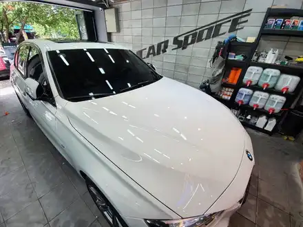 ☆주차장 시멘트 물(석회수)로 인한 보험처리 BMW 320D 수리☆광택+유리막+가니쉬코팅+유리발수+PPF / 서울 광진구, 중곡, 건대 시공 사진