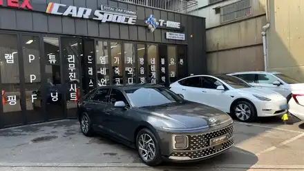 그랜저 녹턴그레이, 출고 당시 모습 / 서울 구로 영등포 시공 사진