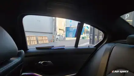 BMW 3시리즈 선셋오렌지에 추천하는 비반사 썬팅 / 서울 구로 영등포 시공 사진