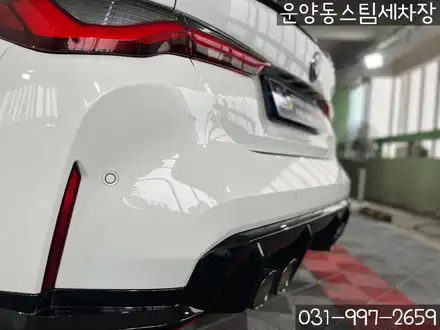 운양동 스팀 세차장 - BMW M4 신차 유리막코팅 / 가죽코팅 작업 , 신차 패키지 첫,작업 제대로 시공하는 곳에서 확실하게 케어 받으세요. / 경기 김포 시공 사진