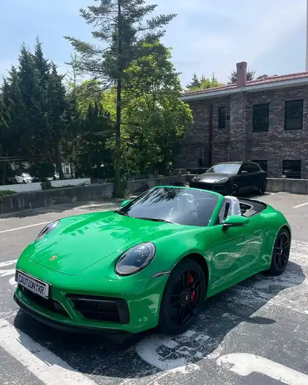 분당 판교 랩핑전문점 포르쉐911gts 카브리올레 전체PPF시공및 소프트탑 발수코팅 / 성남 판교 분당구 시공 사진