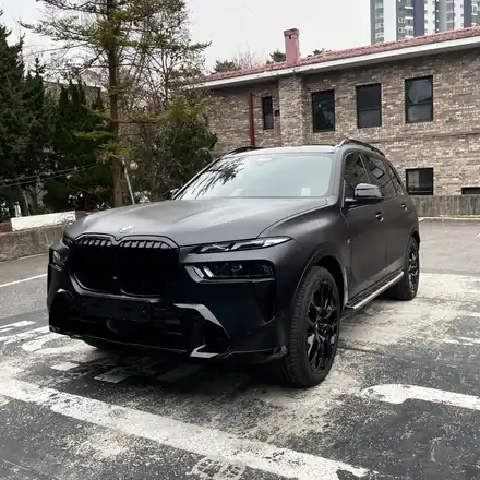 BMW X7 무광PPF전체시공및 크롬죽이기 분당구 서현동 랩핑 짜세 나오는 차량으로 변신? / 성남 판교 분당구 시공 사진