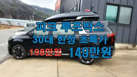 [공지] 4세대 카니발 페이스리프트 피크 루프박스 초특가 30대 한정 이벤트 [시흥,이천,평택,용인] / 시흥, 매화, 은 시공 사진