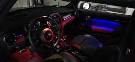 BMW 미니쿠퍼 비노출엠비언트 이거 순정으로 나와도 되겠꾸만!~ / 미니 / 대구,구미 시공 사진