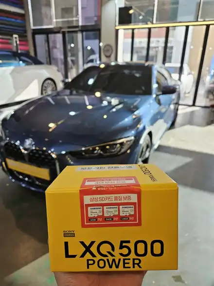 안산 블랙박스 장착 bmw 4시리즈 g22 파인뷰 lxq500 / 안산,시흥,화성 시공 사진