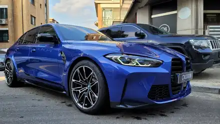 BMW g80M3 컴페티션  포르티마오 블루 일산PPF  지벤트 트렉데이 시공후기 / 경기 고양 시공 사진