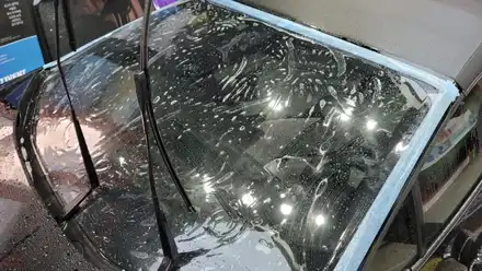 일산썬팅 람보르기니 우라칸 앞유리보호필름 윈드쉴드 지벤트재시공 후기 / 경기 고양 시공 사진