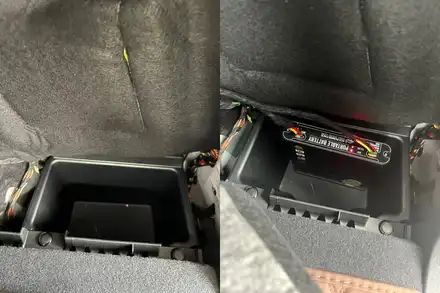 홍성, 내포 블랙박스 4채널, 보조배터리 BMW IX3 전기차 시공. / 충남 홍성 시공 사진