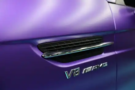창원랩핑잘하는곳 벤츠slk55amg 에이버리 사틴퍼플 전체랩핑했어요 ! / 창원,마산,경남 시공 사진