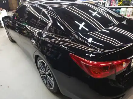 대전시 동구 용전동 리플렉션 디테일링 세차 광택 유리막코팅 인피니티 Q50S (광택) / 대전 대덕구 비래동 시공 사진