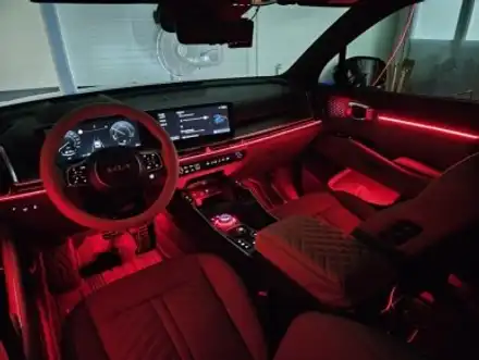 신차 쏘렌토 MQ4 페이스리프트 엠비언트 라이트는 전국에서 제일 많이 시공하는 곳에서 해야해요~ / 대전 유성구 학하동 시공 사진