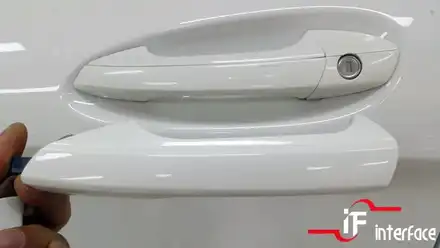 벤츠 GLA220 키레스고 스마트키는 주머니속으로,,, 터치만하세요 / 부산 남구 시공 사진