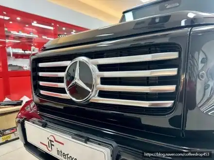벤츠 G450d AMG 세로 그릴 교체!! 전면 디자인이 달라지는 가장 만족도 놓은 튜닝 / 부산 남구 시공 사진