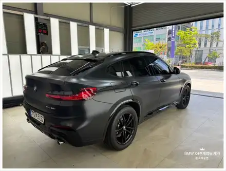 부산 사상 랩핑 PPF 전문 BMW X4 전체 랩핑 제거 가격과 작업기 / 부산 사상구 시공 사진