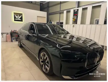 부산 사상 랩핑 PPF 전문 BMW I7 7시리즈 듀오톤 투톤 전체 랩핑 작업 2편 / 부산 사상구 시공 사진
