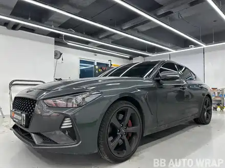 제네시스 G70 크롬 죽이기 시공 백화현상 보호하고 톤 다운까지 / 화성,수원,오산 시공 사진