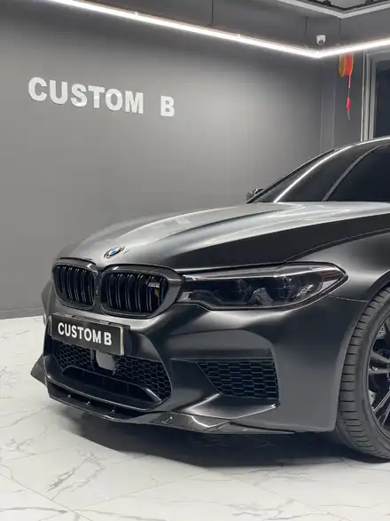 수원랩핑 권선구랩핑 커스텀비 BMW M5랩핑 사틴 블랙 랩핑 / 수원,광교,동탄 시공 사진