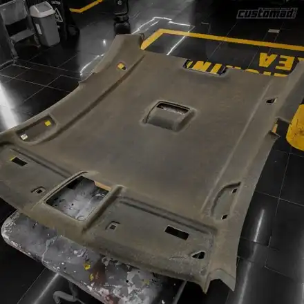 천장이 처졌을때 해결방법 [BMW e92 m3 헤드라이너 트리밍 시공 _커스텀매드] #실내복원 #헤드라이너처짐 #천장스웨이드 #천장처짐 #경남 #울산 #부산 / 부산 기장경기 광주시 문형동 시공 사진