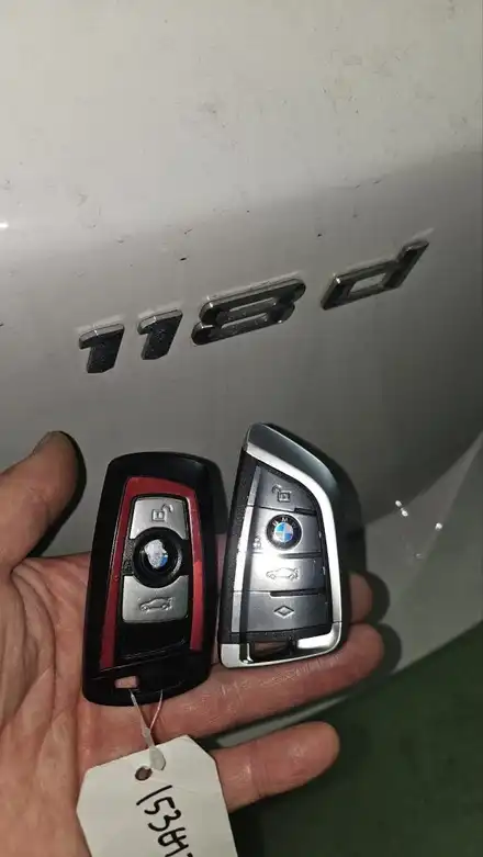BMW 118d 스마트키 분실, 최신형키로 당일 복사하는 방법 / 경기 부천, 전국 택배, 출장 시공 사진