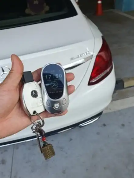 벤츠 CLS300d 차키, 차원이 다른 타원형 디스플레이키 업그레이드 / 경기 부천, 전국 택배, 출장 시공 사진