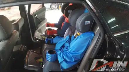 삼성 뉴sm5 임프레션 2008년식 isofix 차일드앵커 설치! / 대전 대덕구 중리동 시공 사진