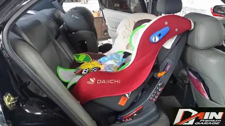 현대 구형 i30 아이소픽스 isofix 유아 카시트 고정장치 개조! / 대전 대덕구 중리동 시공 사진