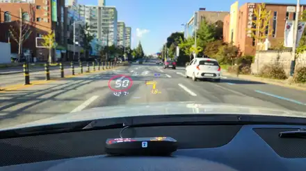 TMAP 플러스 HUD 설치. 대전 다인카마트 핸드폰 연동 / 대전, 세종, 천안 시공 사진
