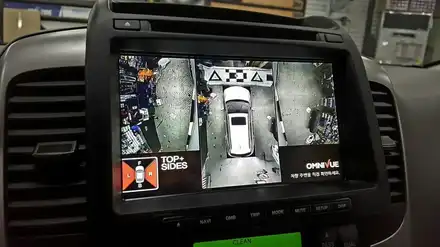대전 어라운드뷰 설치점! 그랜드카니발 아이나비 m300 매립 및 옴니뷰 장착 / 대전 대덕구 중리동 시공 사진