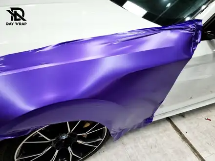논현랩핑 BMW M5 에이버리 사틴 메탈릭퍼플 / 강남, 개포, 양재 시공 사진