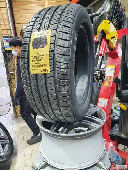 벤츠 지바겐 g63amg 올시즌 타이어추천 피렐리 스콜피온 제로 275/50r20 / 서울 강서구 화곡동 시공 사진