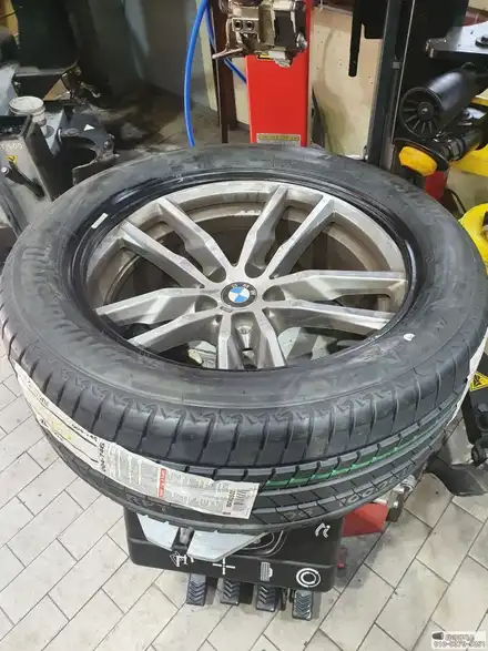 BMW X3 타이어교체 245 50 19 브리지스톤 아렌자 001 런플렛타이어 / 서울 강서구 화곡동 시공 사진