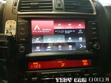 부산네비게이션 해운대네비게이션 모하비 타이디카 레이노썬팅 아틀란 신차검수 / 부산,해운대구 시공 사진