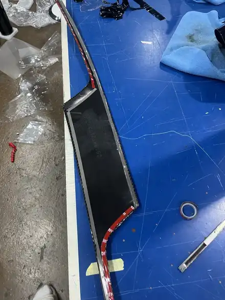 제네시스 G80 대시보드 메꿈작업 및 랩핑 작업 안산 / 경기 안산 시공 사진
