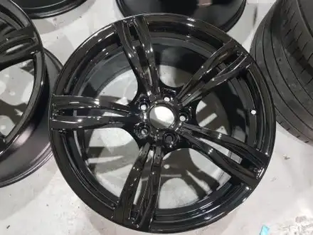 [울산휠마스터] BMW F12 M6 유광블랙 분체도장 휠도색 [울산휠도색, 울산휠수리, 울산휠복원, 울산캘리퍼도색] / 울산 북구 시공 사진