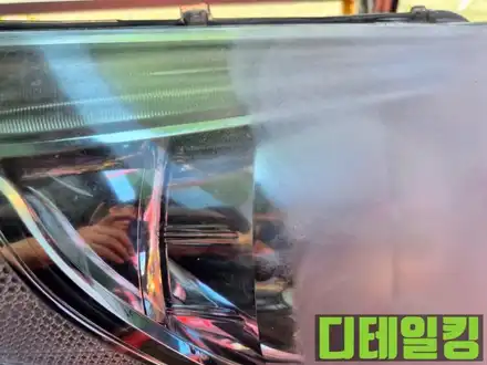 창원라이트복원 디테일킹에서sm5전조등노후로 백화 황변 말끔히 복원하세요 / 경남 창원 시공 사진