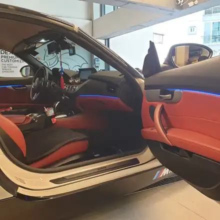 BMW Z4 엠비언트 무드등(DMX 엠비언트) 및 번호판등 교체 / 대구 동구, 북구, 남구, 수성구, 경산 시공 사진