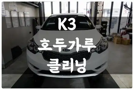 수원 호매실 K3 GDI 흡기밸브 호두 가루 크리닝!! 점화플러그 점화코일 교체!! / 수원 권선구, 화성, 광교, 동탄, 용인 시공 사진