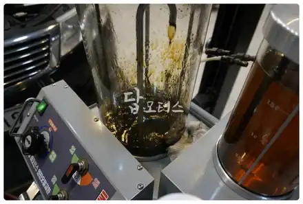 로체 이노베이션 엔진 플러싱 머신 캐스트롤 GTX 엔진오일 교환!! 오일샤워 에어샤워 잔유 제거까지!! / 수원 호매실동 시공 사진