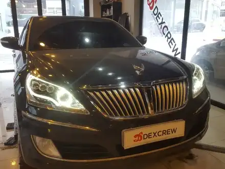 에쿠스 튜닝 관련 순정 LED 헤드램프 및 가변형 전조등 AFLS 튜닝 후기 덱스크루 대전 서구점 / 대전 서구 도안동 시공 사진