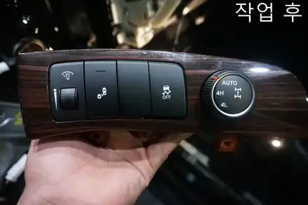 더뉴모하비 튜닝 , 순정 bsd 후측방 경보시스템 인스톨. / 대전 서구 도안동 시공 사진