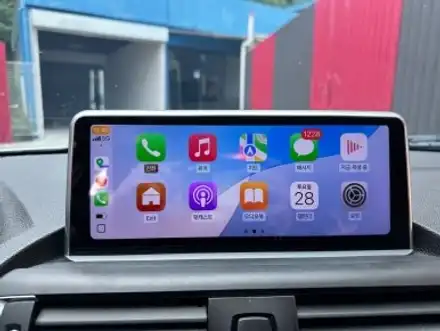 대전 BMW 1시리즈 118d F20 - 10.25인치 애플 카플레이와 안드로이드 오토가 가능한 터치 카플레이 튜닝! / 대전 서구 탄방동 시공 사진