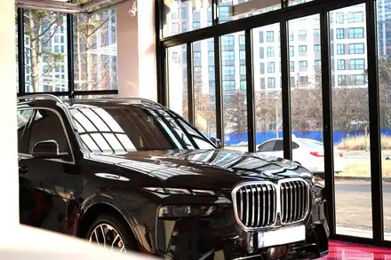 자동차 PPF필름 2024 BMW X7 블랙사파이어 앞범퍼 본넷 / 남양주 구리 하남 시공 사진
