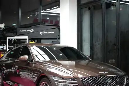 제네시스 제네핏 솔라가드A2 썬팅 G90 80 GV80 남양주 다산 / 남양주 다산동 시공 사진