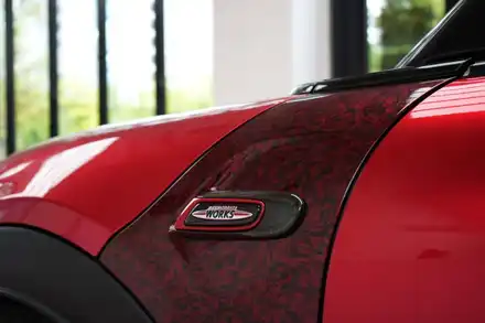 남양주 다산 랩핑 카본 뱀파이어 레드 체리 고광택 투톤 bmw / 남양주 다산동 시공 사진