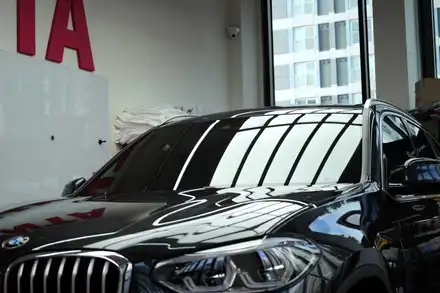 남양주 다산 bmw x3 썬팅 반사틴팅 블랙박스 ppf 신차패키지 마젠타 / 남양주 다산동 시공 사진