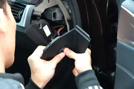 bmw 6gt 하이패스 선택 방법IR OR RF방식 / 남양주 구리 하남 시공 사진