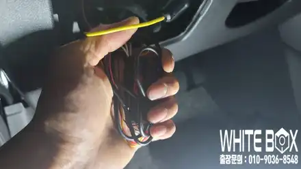 부천 송내동 블랙박스 보조배터리 출장 시공 전문 - 쉐보레 더 뉴 말리부 최저가 보조배터리 시공은 역시 화이트박스!! / 남양주 구리 하남 시공 사진