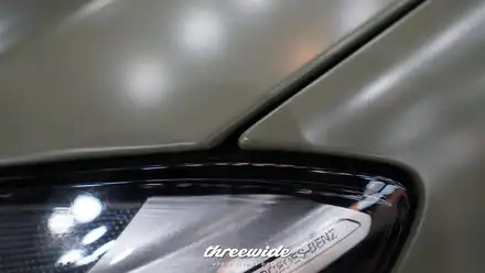 벤츠 SLC43AMG [사틴 카키 그린 전체랩핑] / 성남시 수정구 시흥동 시공 사진